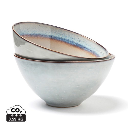 [3691] VINGA Nomimono schaal 15.5 cm, set van 2 stuks