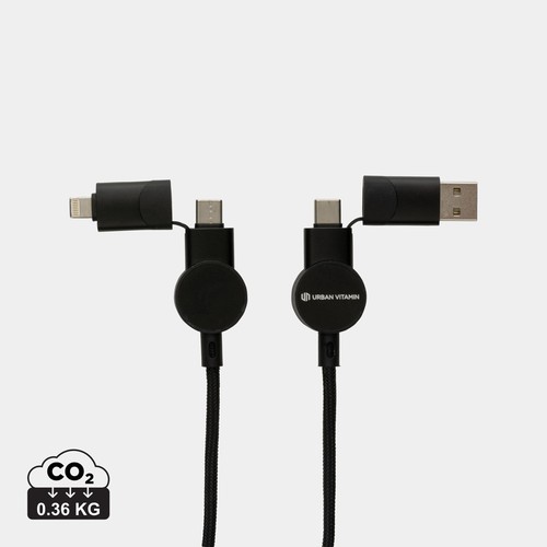 [P302.701] Oakland 1.2meter RCS rplastic 6-in-1 fast charging 45W kabel