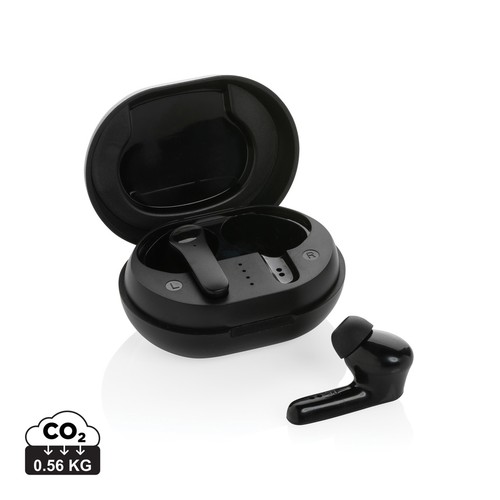 [P329.671] RCS standaard recycled plastic TWS oordoppen
