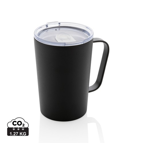 [P433.051] RCS gerecycled roestvrijstalen moderne vacuümmok met deksel