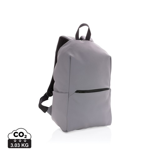 [P762.571] Smooth PU 15.6" laptop rugzak PVC-vrij