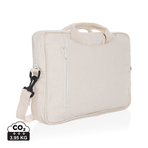 [P732.110] Laluka AWARE™ gerecyclede katoenen 15,4 inch laptoptas