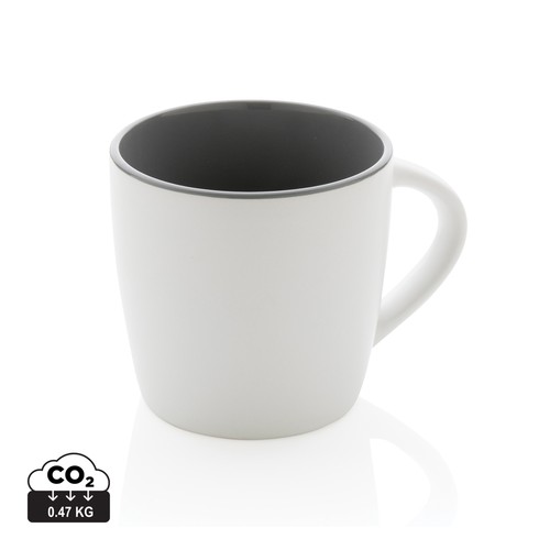 [P434.002] Keramische mok met gekleurde binnenkant 300 ml
