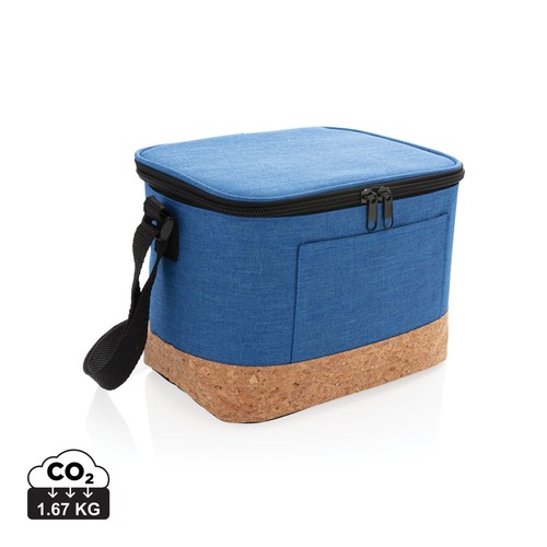 [P422.261] Duo tone koeltas met kurkdetail