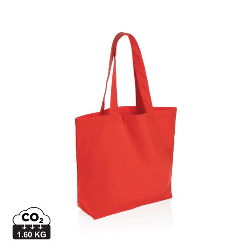 [P762.974] Impact Aware™ recycled canvas shopper met vakje 240gsm