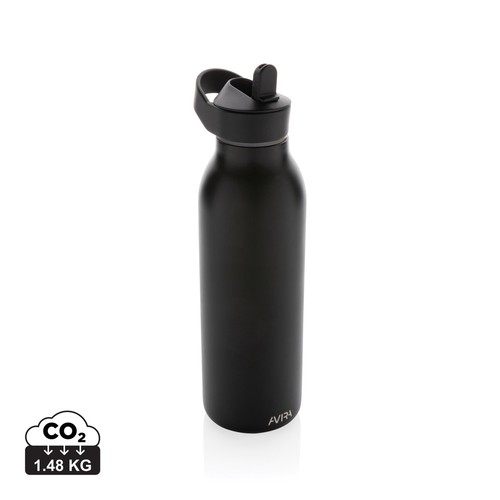 [P438.080] Avira Ara RCS recycled staal fliptop water fles 500ML