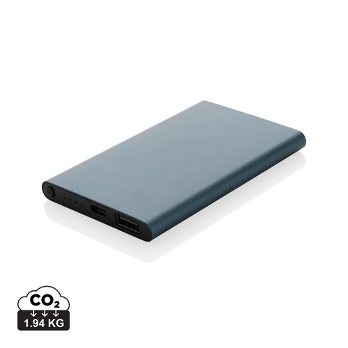 [P322.420] RCS gerecycled plastic/alu 4000 mah powerbank met type C