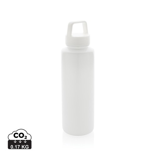 [P435.011] RCS gecertificeerd recycled PP waterfles met handvat