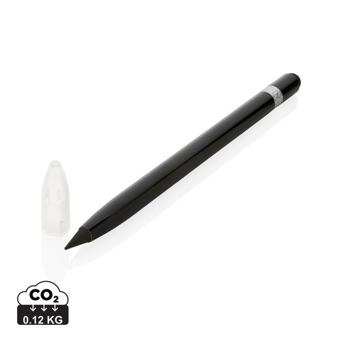 [P611.121] Aluminium inktloze pen met gum