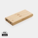 Bamboe 8.000 mAh 5W draadloze powerbank