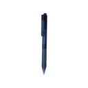 X9 frosted pen met siliconen grip